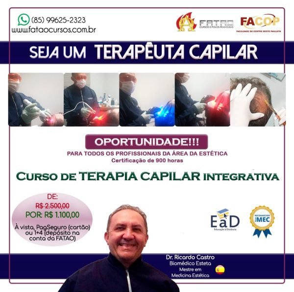 O Curso livre de TERAPIA CAPILAR