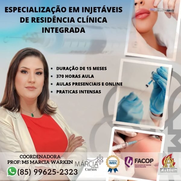 Especialização em Injetáveis de Residência Clínica Integrada