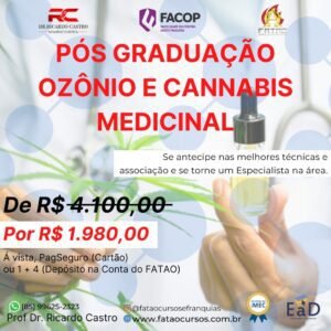 PÓS GRADUAÇÃO OZÔNIO E CANNABIS MEDICINAL