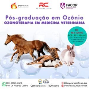 Pós-graduação em Ozônio OZONOTERAPIA EM MEDICINA VETERINÁRIA